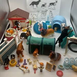 Keenway Dog figures bundle lot‎